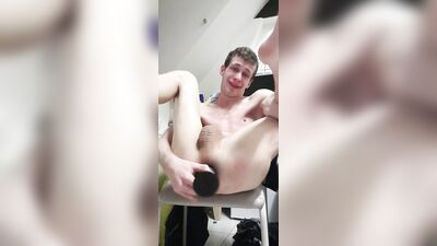 Exposing Melanders Skinny Twink: The Amateur Solo Ass Play Experiment