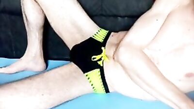 Gay Porn Video - My Black Speedos Unleashed!