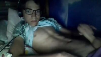 Big Cock Teen Handjob Revisited - Hung Amateur Boy Delight!