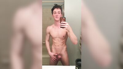 Gay Spunkin in the Sink: The Ultimate Cleaning Experience!