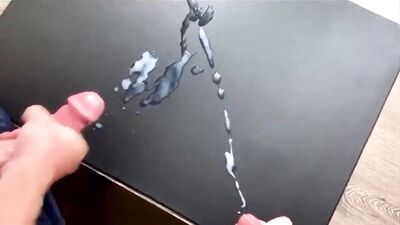 Cum together on table: The ultimate handjob and cumshots experience!