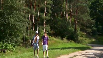 Raw Sex in the Woods: Rough Fucking and Bareback Action with Teen Boys