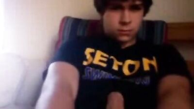 Gangbang Web-Cam: Teen Fucks with Strangers!