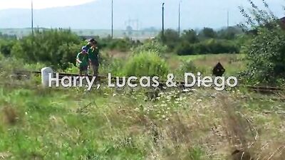 Gay Tube Confused Teen Scouts in Hidd*en Woodland Sexual Exploration