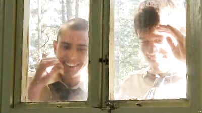 Gay Tube - Wild Bareback Adventures with Twinks Explore the wild side of gay porn with these twink boys as they engage in bareback sex and masturbation contests!