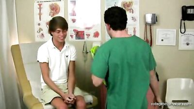Young Surprise Erection Playing Doctor