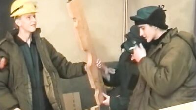 Hard Winter: Vintage Boys Gay Porn Sex Adventure