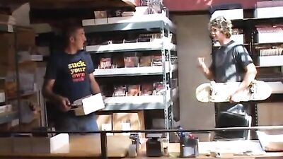 Bareback Adventure in Music Store - Bigger Cocks and Cum Shots!