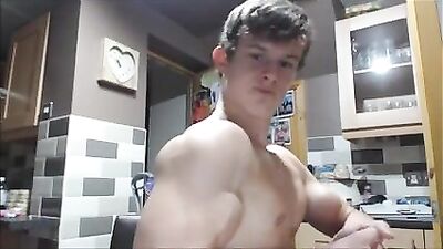 Green God: Nathans Epic Gym Session Cumshots with Straight Boys