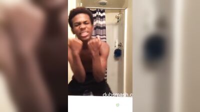 Funny Black Teen Delivers Solo Sex Scenes!