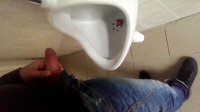 Jerking off in public Toilet - The Ultimate Gay Porn Experience