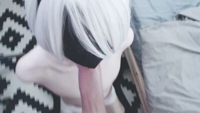 Shy teen blowing his friend