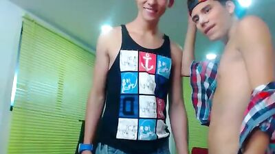 Gay Porn - Latino Duality - Action Web-Cam Bluelines