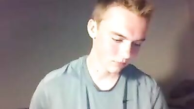 Straight cock-hungry blondie goes wild with athletic hunks!