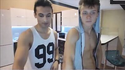 Gang Bang Web-Cam: Michaels Buddies Tease the Young and Hungry