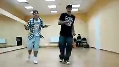 Two amazing dancers: Fun Music Straight Boys