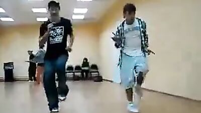 Two amazing dancers: Fun Music Straight Boys