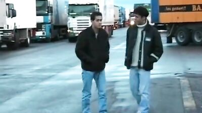 Gangbang at Truck Stop: Boys Wild Sex Adventure