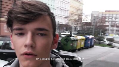 Gay Teen Boys Picked Up on the Street for Gay4Pay Action