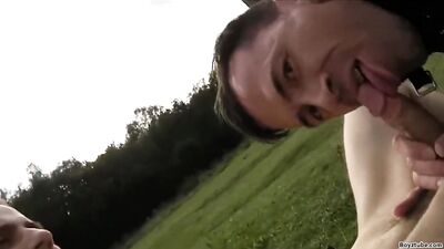 Pissing Son Cums into Daddys Mouth - Gay Porn with Anal and Oral Sex