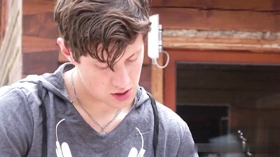 Sexy Boys in Shorts - Outdoor Bareback Handjob Excitement!