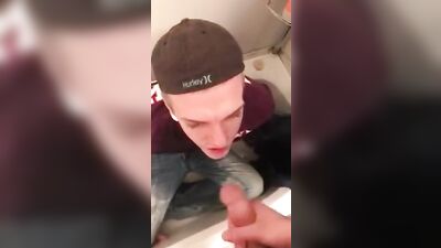Cumming for your piss - CA Sucking my ex and being rewarded with his delicious piss