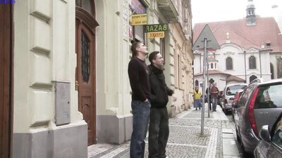 Threesome Kitchen: Gay Boys Bareback BB Fucking Cum Dildo Orgies!