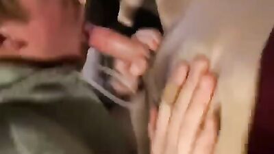 Gay Bliss - Blonde Teen Sucks Dick Like A Pro in