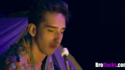 Gay Brother Porn Camping Adventure with Tube Buddy - CA Gay bro porn camping with his gay tube brother