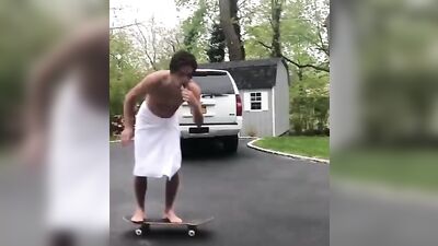 Falls with Skate - Sexy Shirtless Boys!