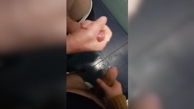 Schoolboy Fantasies: Two Boys Wanking in the Toilets!