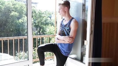 My Man Left Me - Window Twink Porn Sunny Day! The Ultimate Gay Porn Experience!