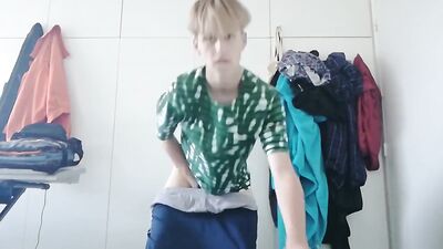 Blond Boy Masturbation Explosion