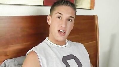 Golden Chain Leash - Young Twink Porn Stars!