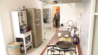 Breakfast Bareback: Lustful Twinks Feast on Ass and Cum!