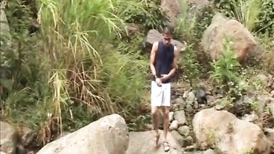 Bareback Latino Cum Shots: Carnal Creek Adventure