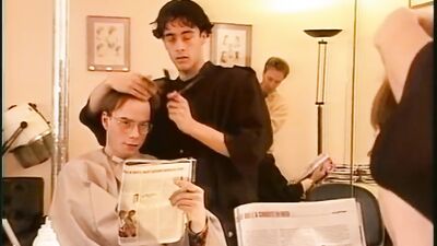 The Hairdresser: Action Bareback Big Cocks! The Ultimate Gay Porn Experience
