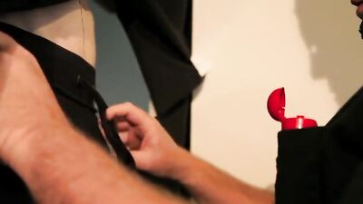 Servicing the redhead boys porn