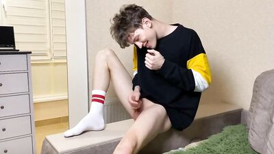 Solo sweet teen socks for 1 twink porn