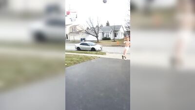 Young beautiful basketball player