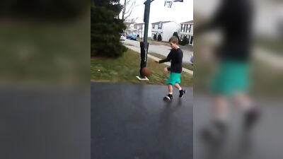 Young beautiful basketball player