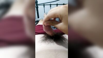 Teen having a wank
