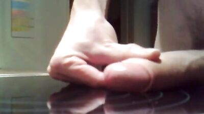 Close up cumshot