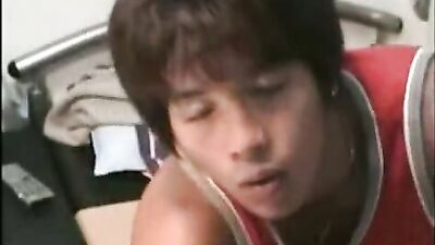 Asain Boy Wanking