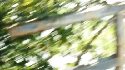 Jerking off nude in site of traffic