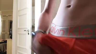 Cummin' In His Undies 2