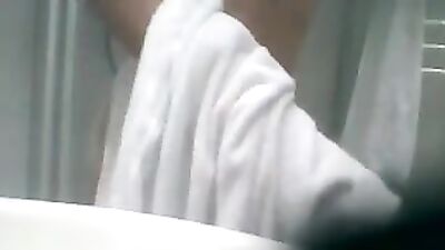 The show alone in the bathroom