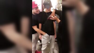 Handy Friends straight boys porn