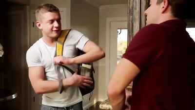 Red Bed Heat: Horny Boys Cum in the Biggest Fuck!