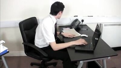Junior Office Sluts: Cum Shots and Ass Play in the Workplace!